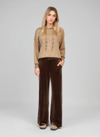 Pantalon Pontylane Noisette