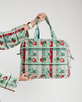 Velvet Weekend Bag – Dundee Sage