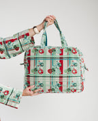 Velvet Weekend Bag – Dundee Sage