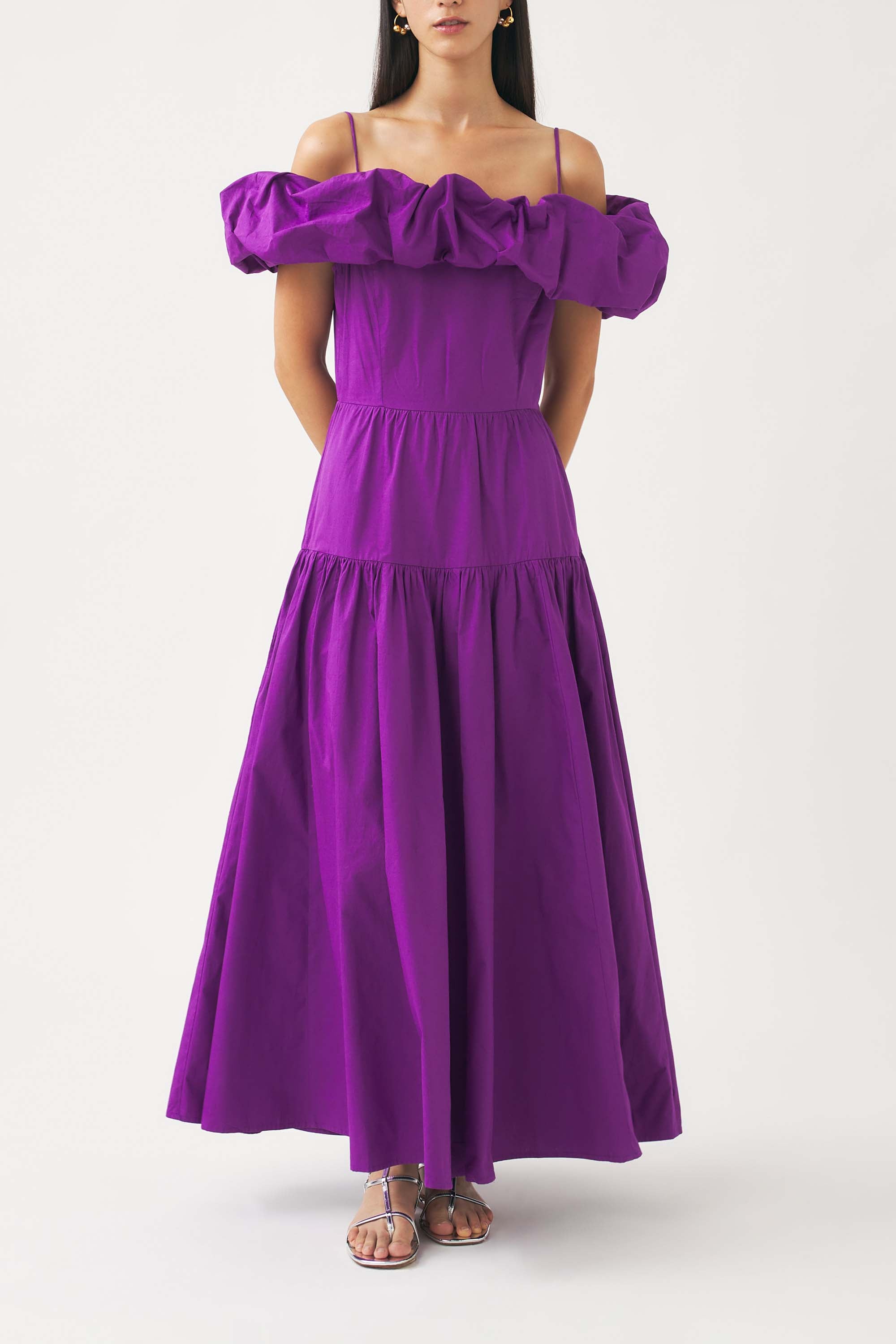 Robe D'Été Pop - Violet
