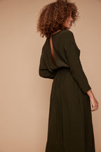 Vestido Popular - Caqui