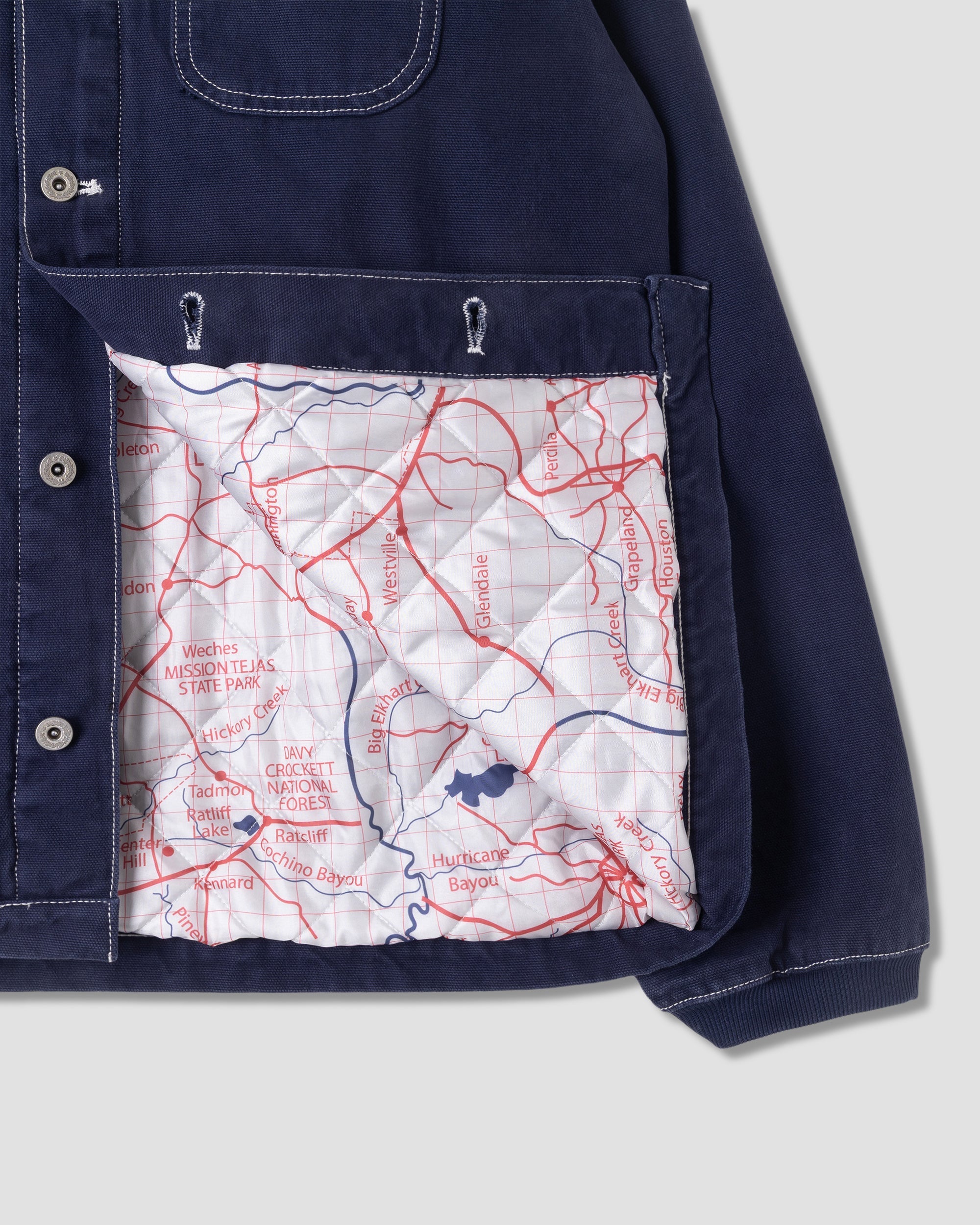 Pork Chop Jacket - Washed Navy