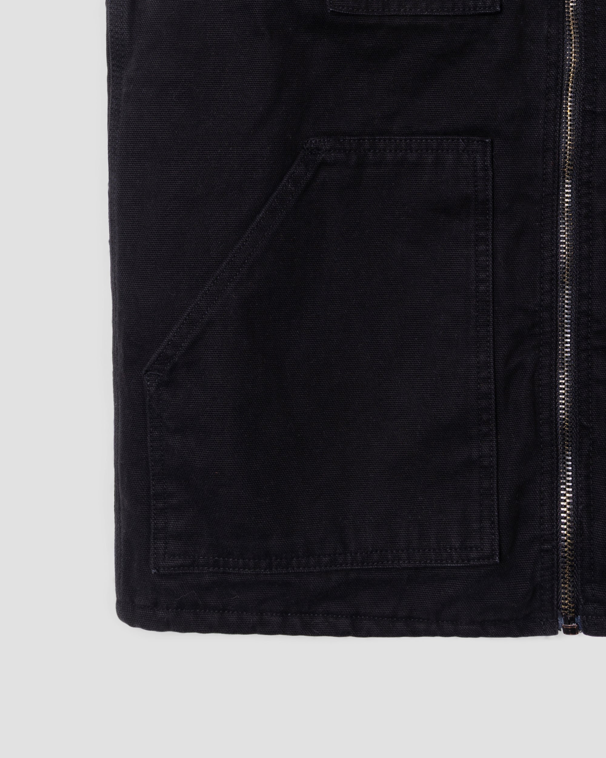 Pork Chop Vest - Washed Black Duck