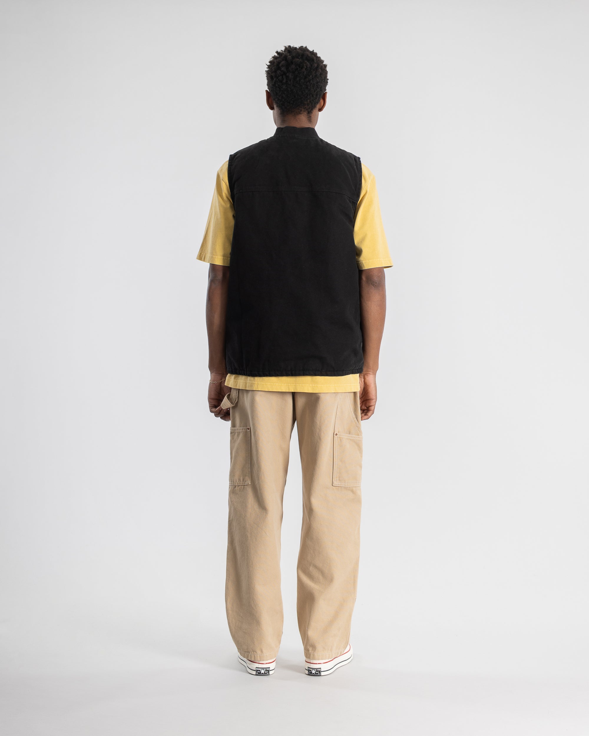 Pork Chop Vest - Washed Black Duck