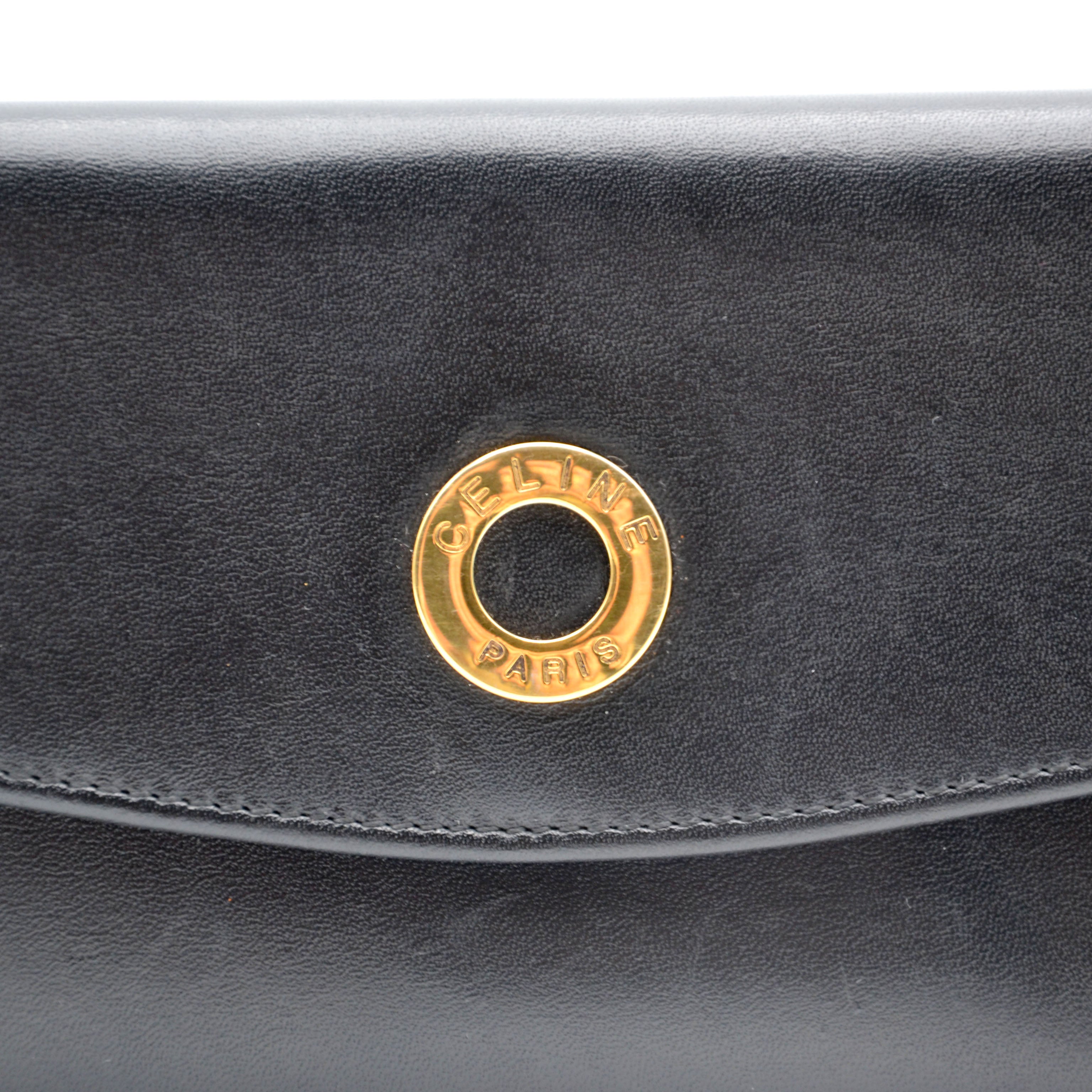 Cartera Celine Cuero Negro