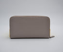 Fendi Beige Leather Zipped Wallet
