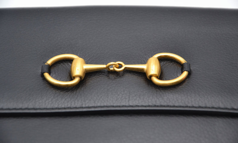 Portefeuille Gucci Horsebit Cuir