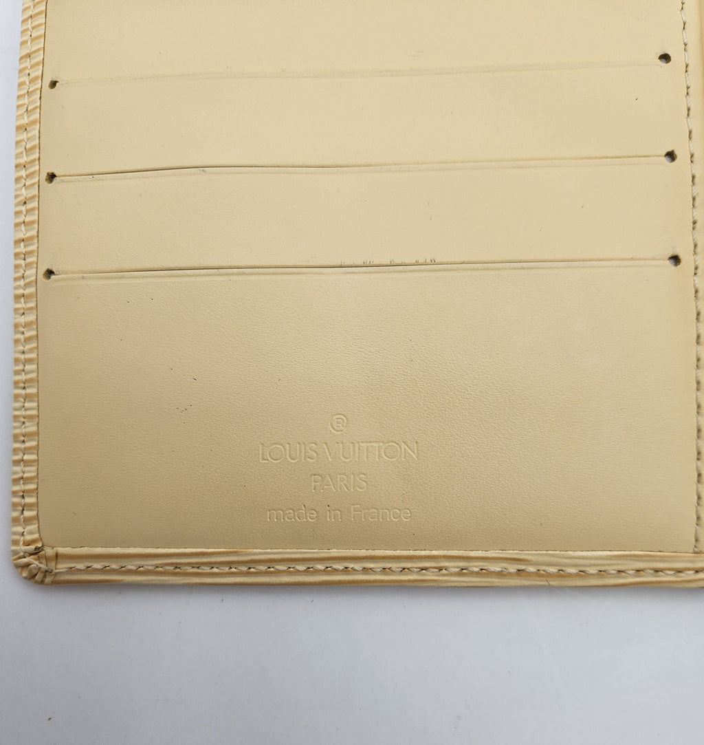 Louis Vuitton Compact Wallet In Pastel Yellow Epi Leather