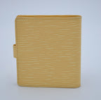Louis Vuitton Compact Wallet In Pastel Yellow Epi Leather