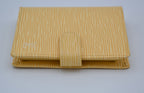 Louis Vuitton Compact Wallet In Pastel Yellow Epi Leather