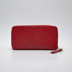 Louis Vuitton Zippy Continental Leather Empreinte Wallet