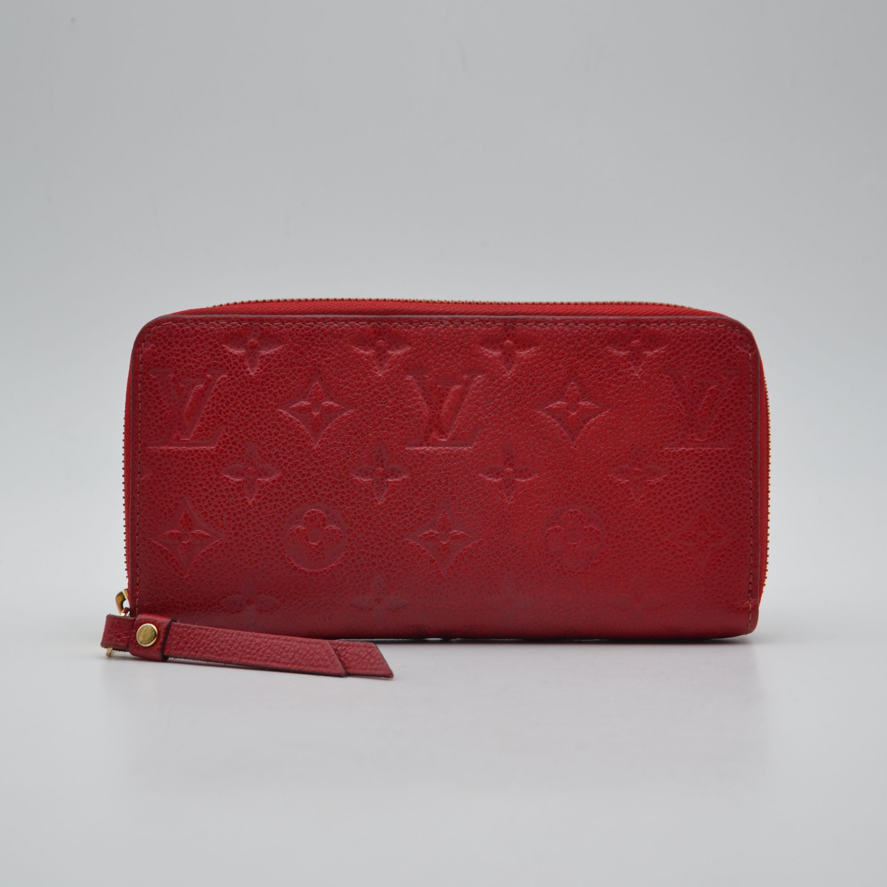 Louis Vuitton Zippy Continental Leather Empreinte Wallet