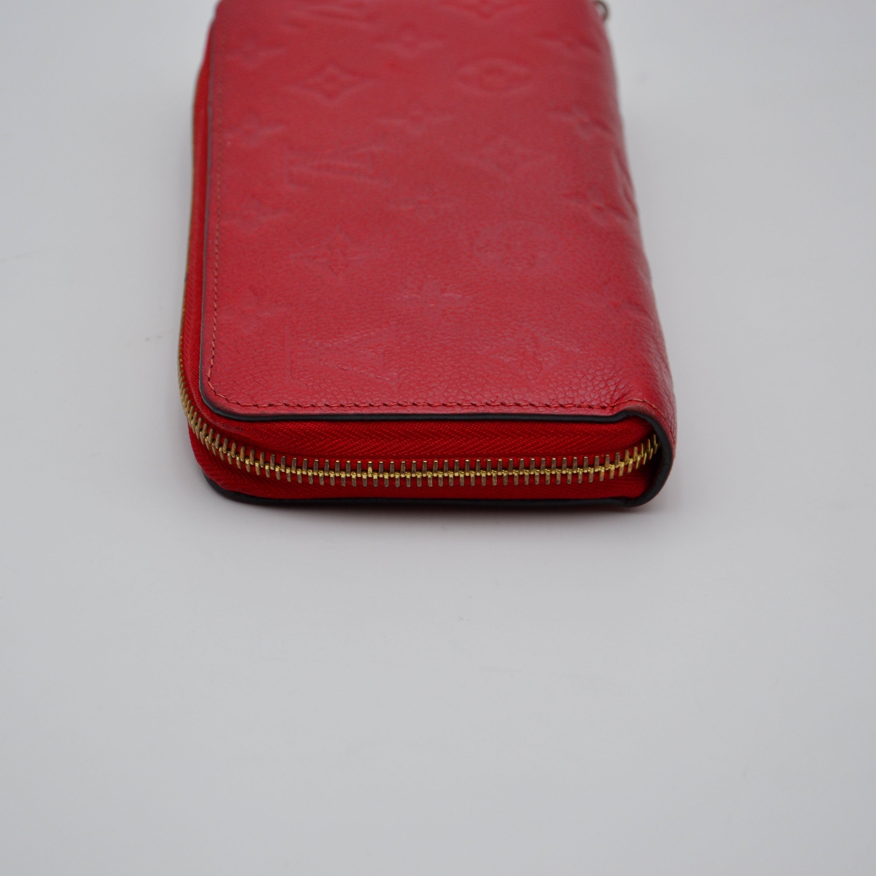 Louis Vuitton Zippy Continental Leather Empreinte Wallet