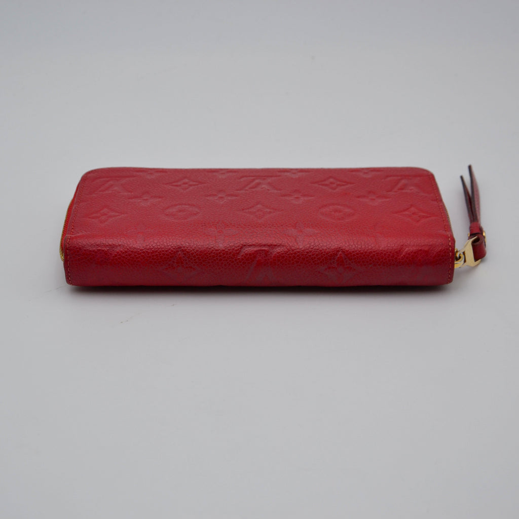Louis Vuitton Zippy Continental Leather Empreinte Wallet