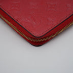 Louis Vuitton Zippy Continental Leather Empreinte Wallet
