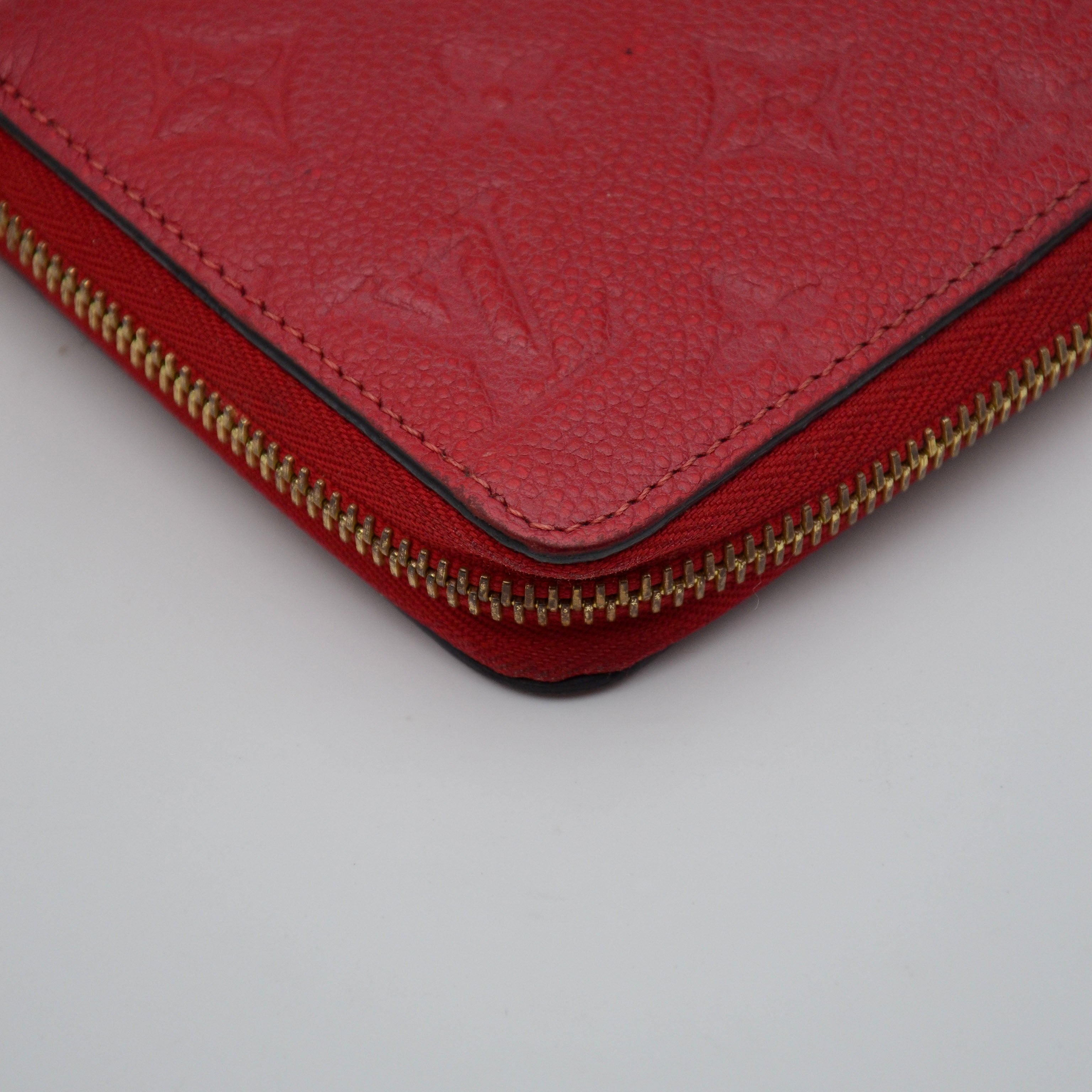 Louis Vuitton Zippy Continental Leather Empreinte Wallet