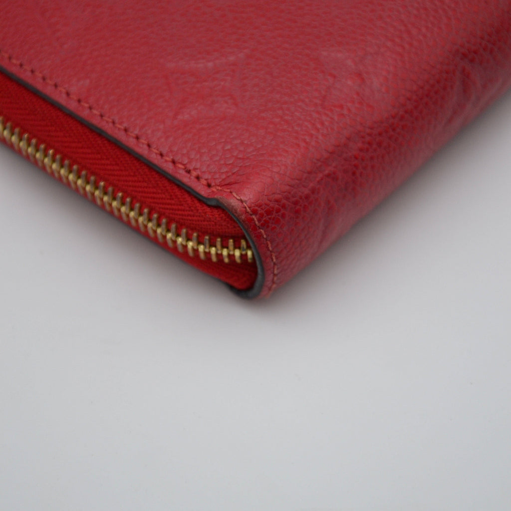 Louis Vuitton Zippy Continental Leather Empreinte Wallet