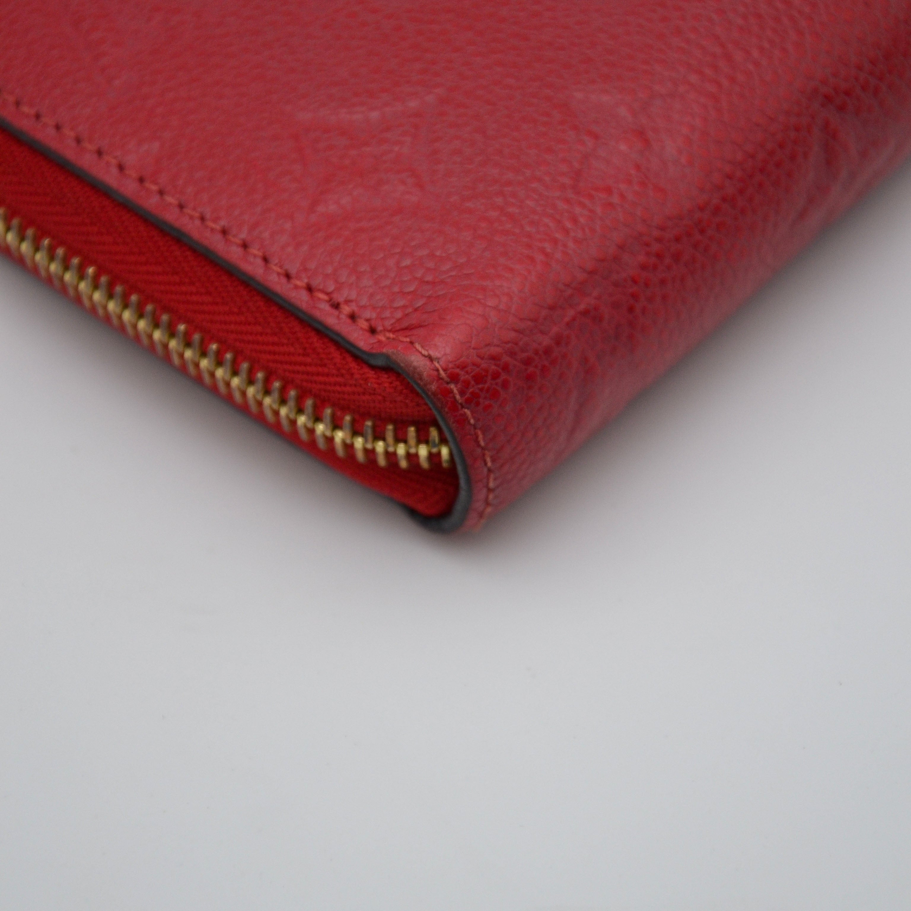 Louis Vuitton Zippy Continental Leather Empreinte Wallet