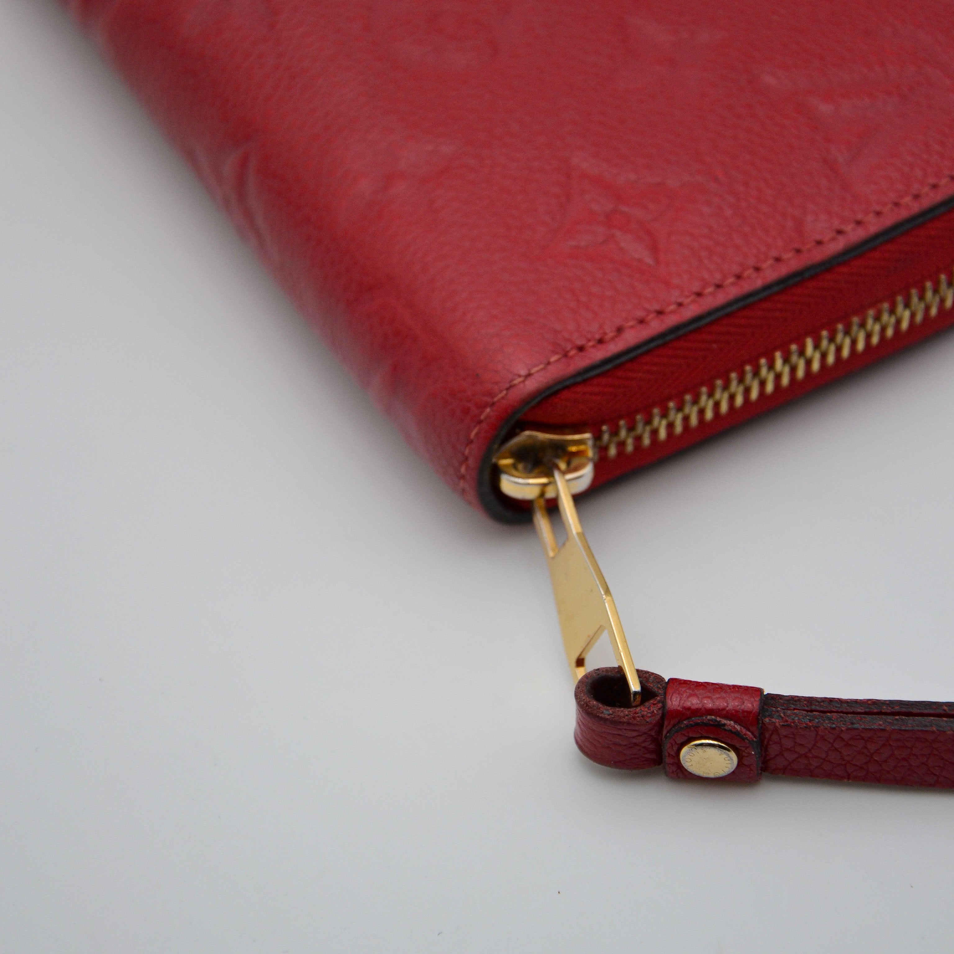 Louis Vuitton Zippy Continental Leather Empreinte Wallet