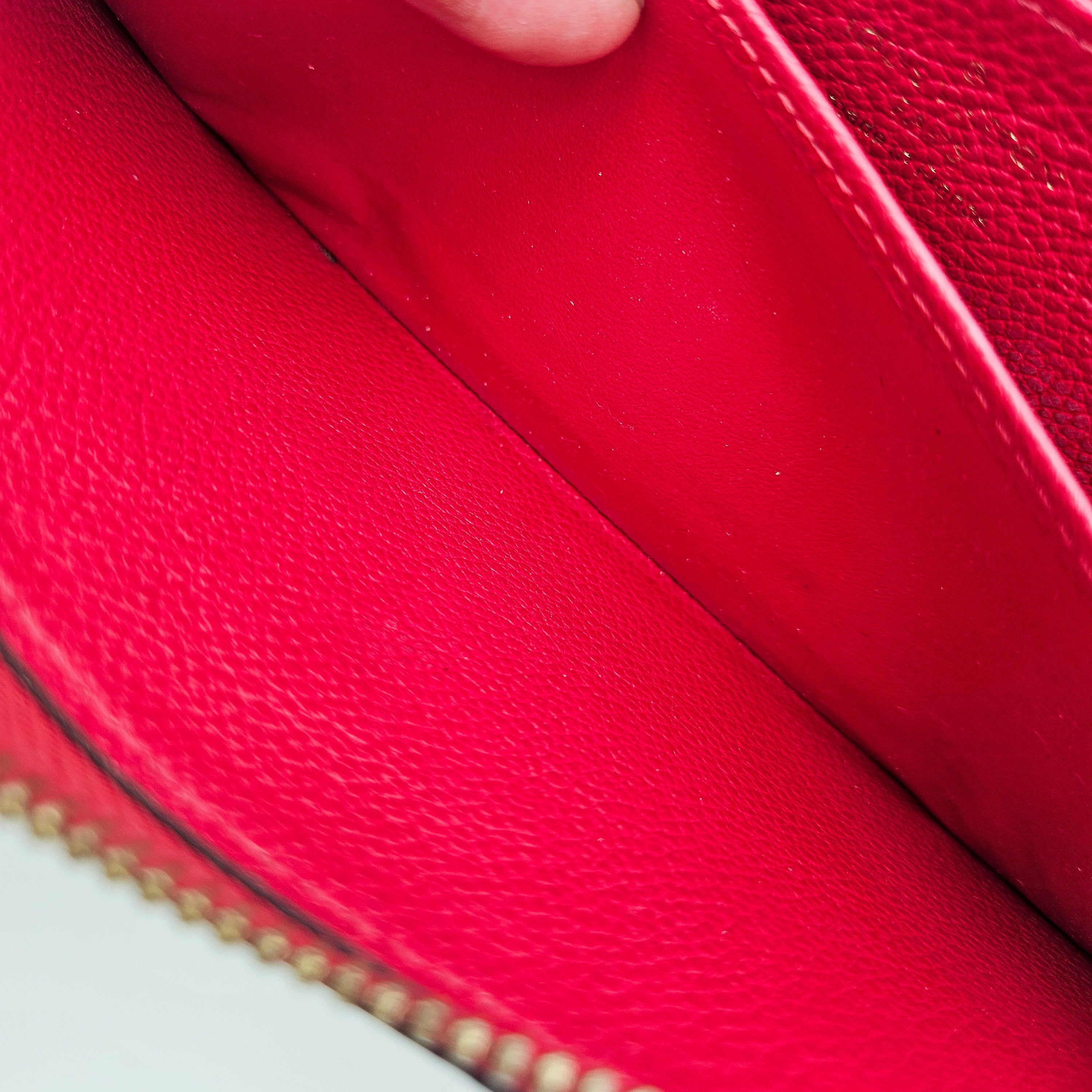 Louis Vuitton Zippy Continental Leather Empreinte Wallet