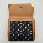 Cartera Louis Vuitton Murakami Multicolor Negra