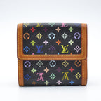 Cartera Louis Vuitton Murakami Multicolor Negra