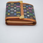 Cartera Louis Vuitton Murakami Multicolor Negra