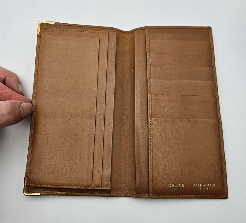 Portefeuille Céline Macadam Long Vintage