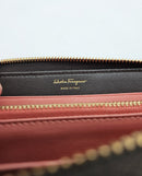 Cartera Salvatore Ferragamo Zippy de piel