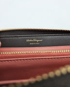 Salvatore Ferragamo Zippy Wallet in Leather