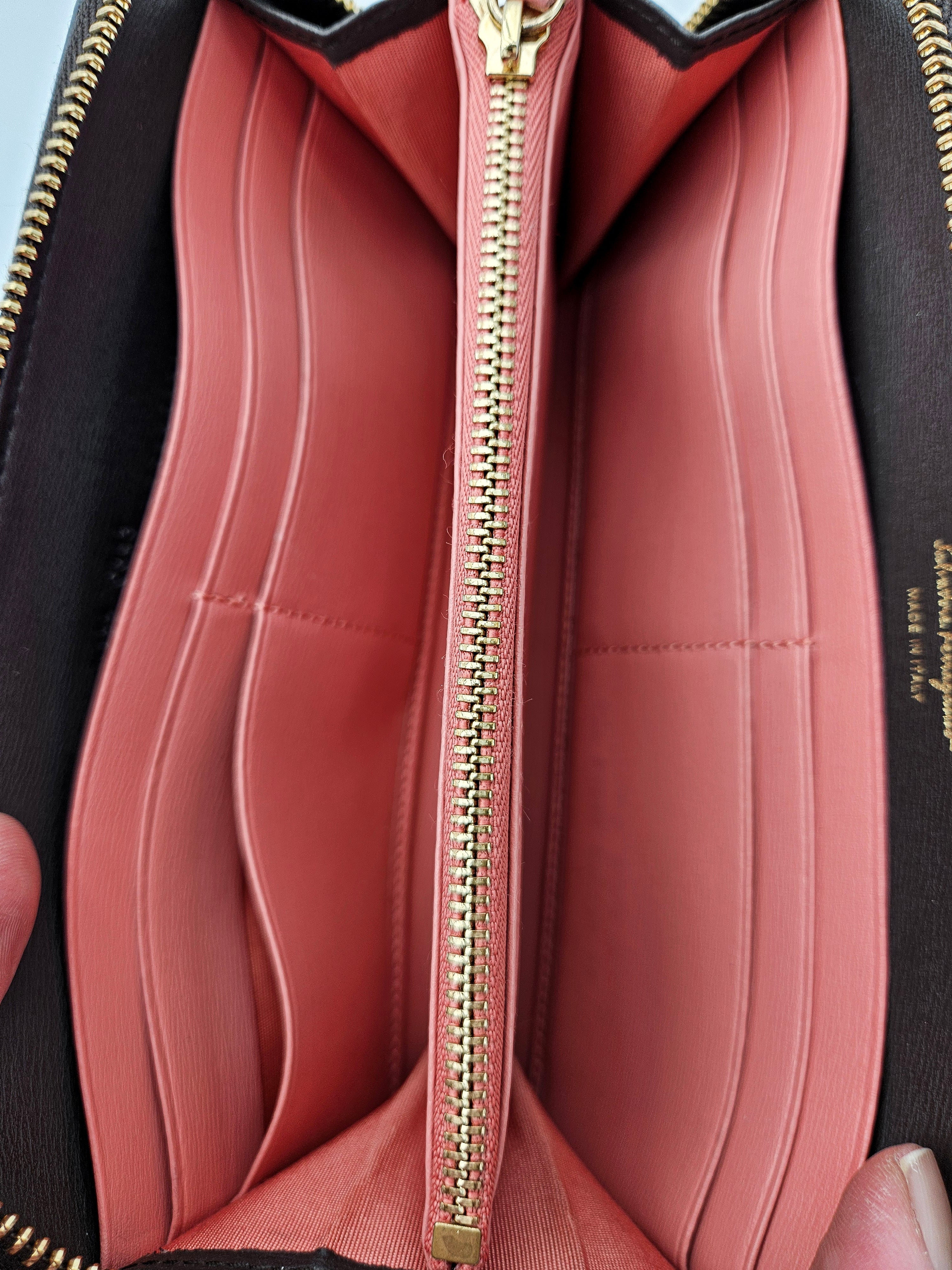 Salvatore Ferragamo Zippy Wallet in Leather