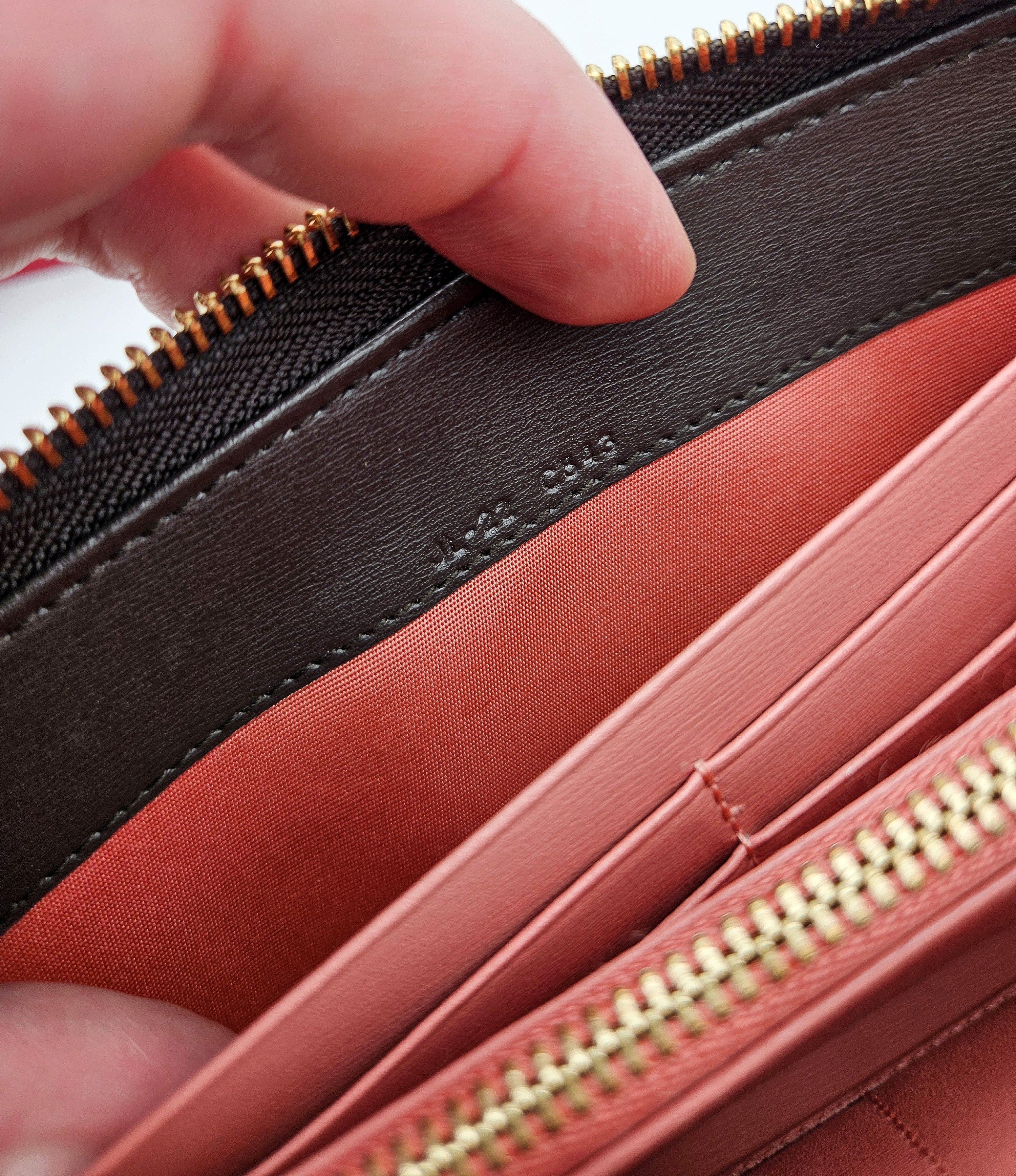 Salvatore Ferragamo Zippy Wallet in Leather