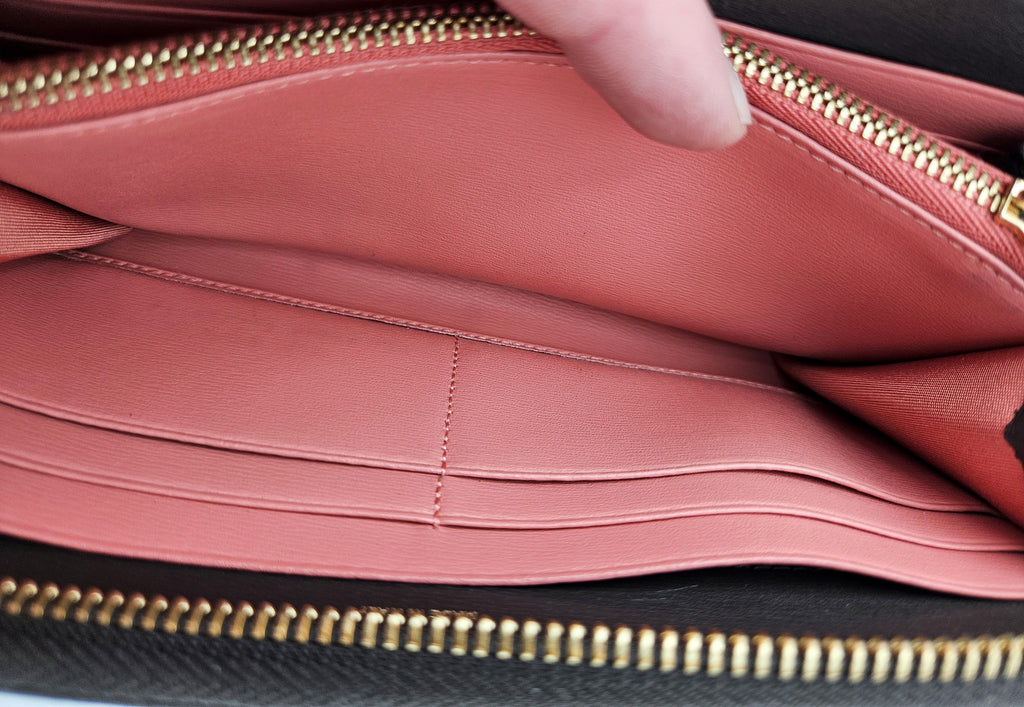 Salvatore Ferragamo Zippy Wallet in Leather