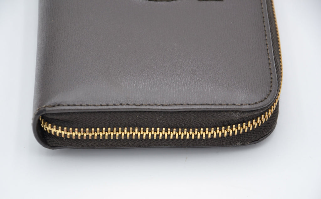 Salvatore Ferragamo Zippy Wallet in Leather