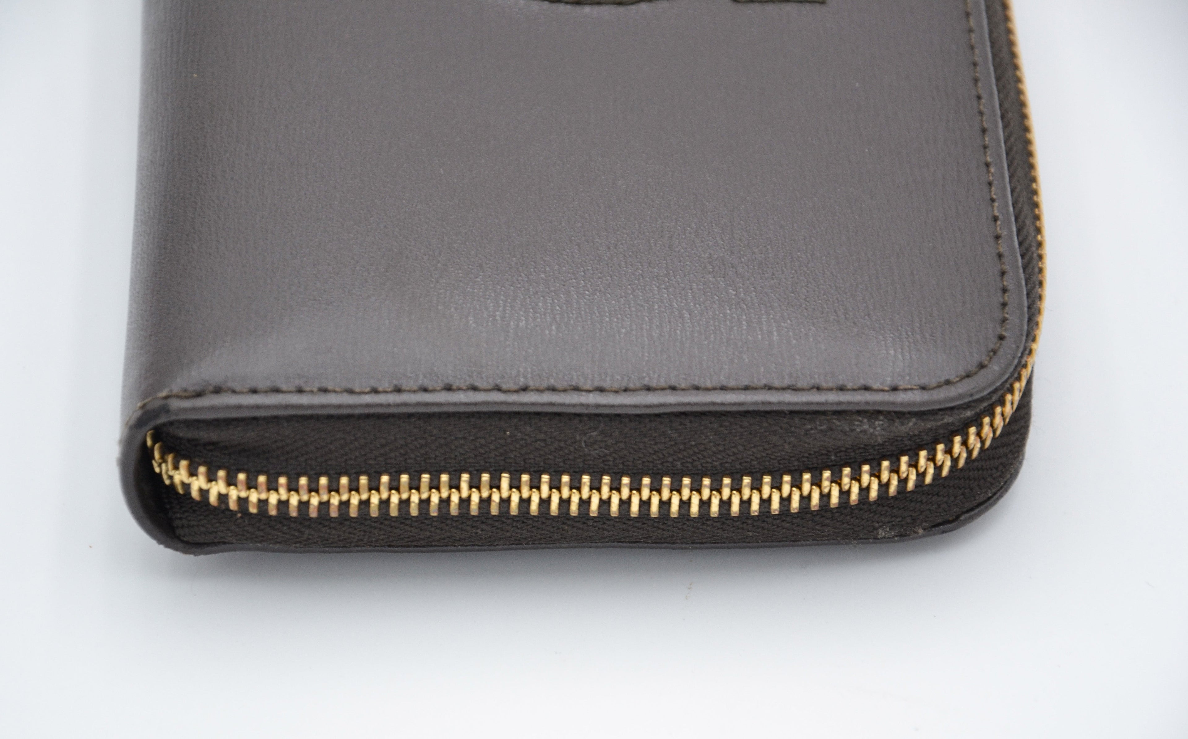 Salvatore Ferragamo Zippy Wallet in Leather