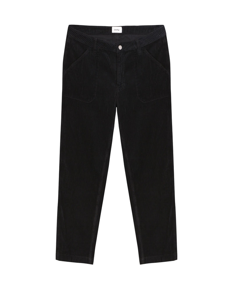 Pantalon Porter Trendy Corduroy - Noir