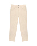 Pantalon Porter Trendy Corduroy - Creme