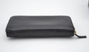 Cartera larga Gucci Zippy en cuero negro Guccissima