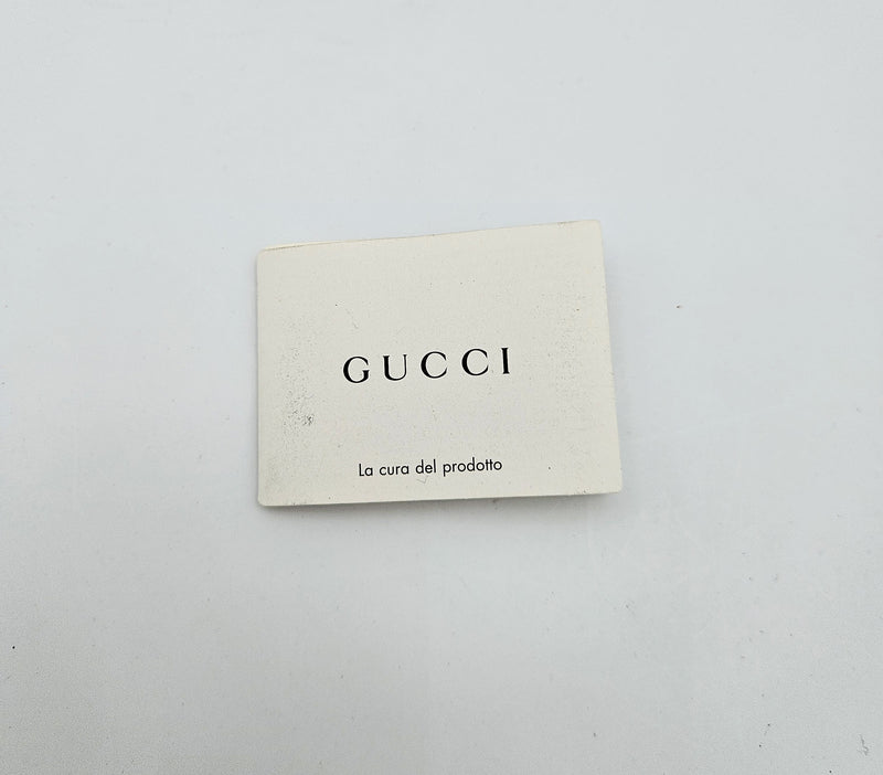 Cartera larga Gucci Zippy en cuero negro Guccissima