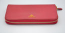 Portefeuille Zippé Prada En Cuir Saffiano