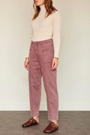 Jean Portland Vintage Twill - Burgundy