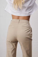 Pantalon Porto Utility Stretch - Latte