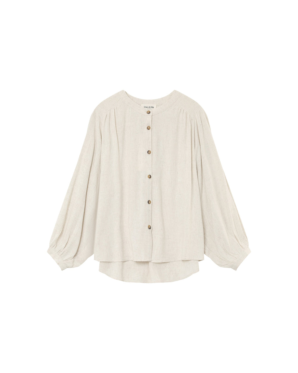 Blusa Portrait - Beige