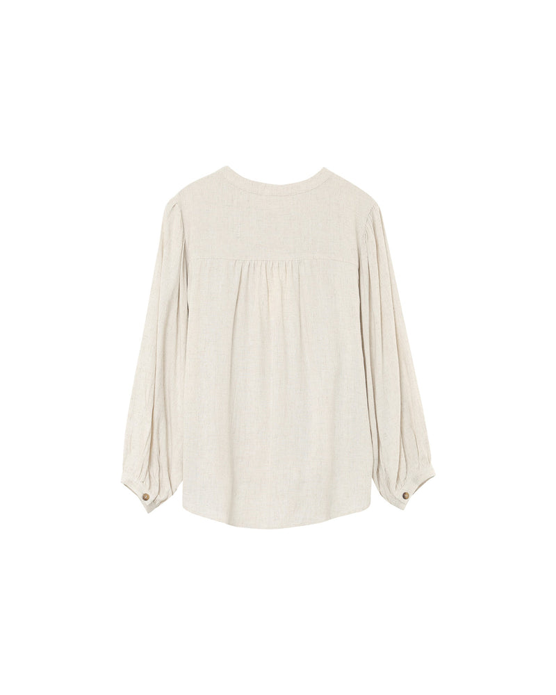 Blouse Portrait - Beige