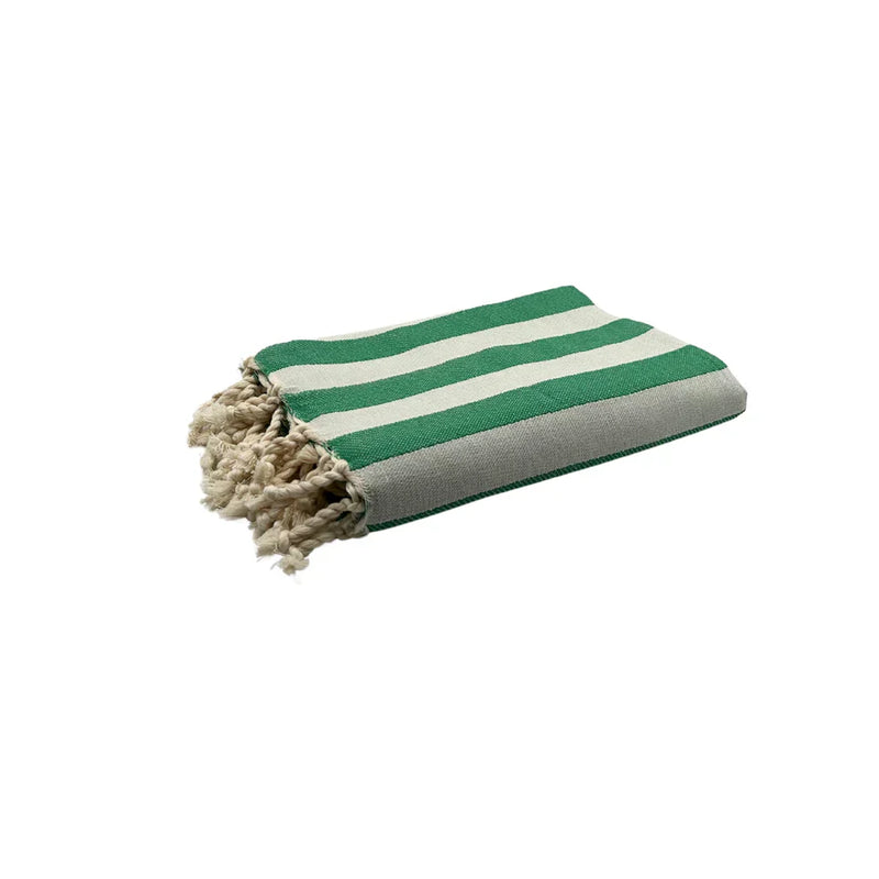 Fouta Positano Emerald Green - 100 x 200 cm | Beach Towel