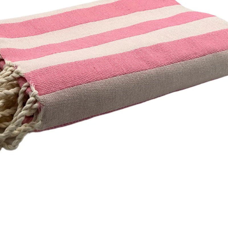 Fouta Positano Candy Pink - 100 x 200 cm | Beach Towel