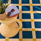 Positano - Tapis D'Extérieur - Polypropylène/Polyester - Bleu