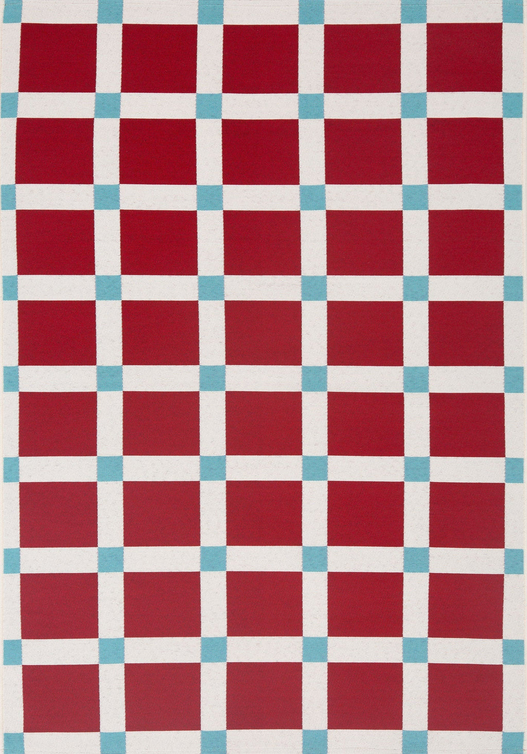 Positano - Tapis D'Extérieur - Polypropylène/Polyester - Bordeaux