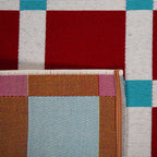 Positano - Tapis D'Extérieur - Polypropylène/Polyester - Bordeaux