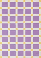 Positano - Tapis D'Extérieur - Polypropylène/Polyester - Violet